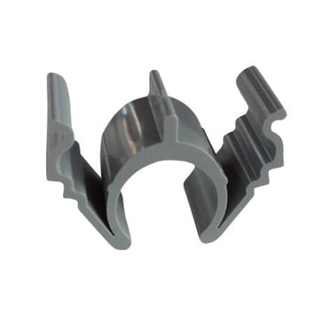 Rilleclips PRO f/PEX 25 mm grå