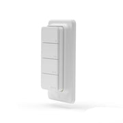 Shelly BLU RC Button 4 ZB hvid - Bluetooth & zigbee 4-kanal fjernbetjening