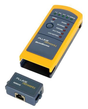 Fluke MicroMapper wiremap tester