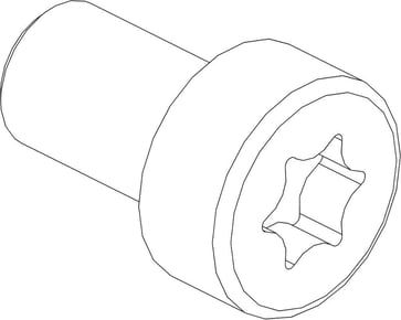 Cylinderskrue torx 3101-0612