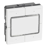 MOSAIC FJEDERTRYK 4POL LED 2M HVI