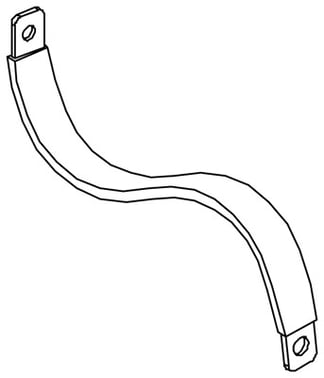 CU-FLEX 100MM2, L=736MM, FB100736