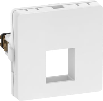 LK FUGA Dataudtag for 1x Keystone RJ45 (small) 1 modul hvid