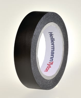 HelaTape Flex 15 mm x 10 m sort 10 ruller