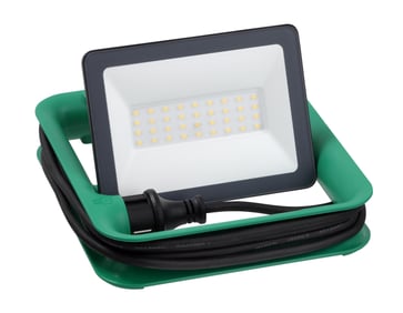 Thorsman kompakt arbejdslampe20w ip65 dk plug 230v sort