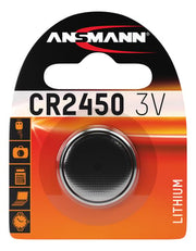 CR2450 Knapcelle batteri 3V/600MAH 1 stk