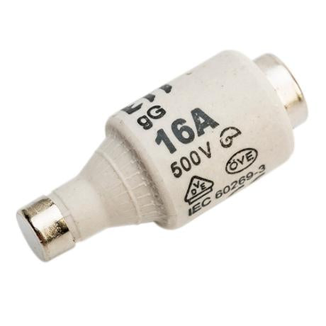 DZ2 sikring 16A grå - 5 stk.