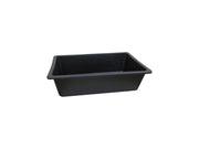 Murerbalje - Sort plast, 25 ltr. (60x39x16cm)