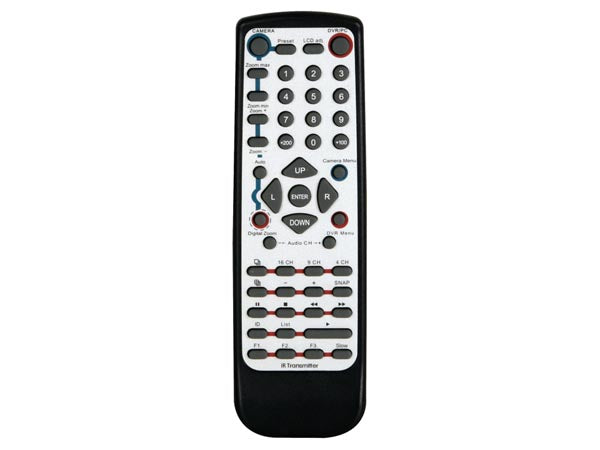 IR fjernbetjening til DVR