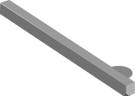 AKSEL 6X6MM F. GREB OH_1-2-3, 250MM