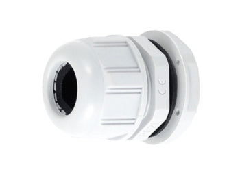 Vandtæt forskruning - M12, IP68, Lys grå (Ø3-6,5mm)