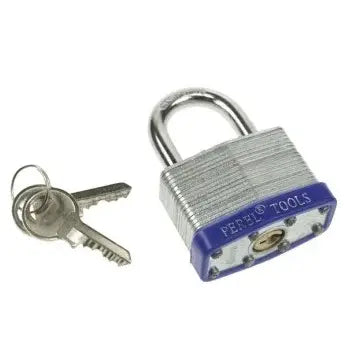 Lamineret hængelås 45mm