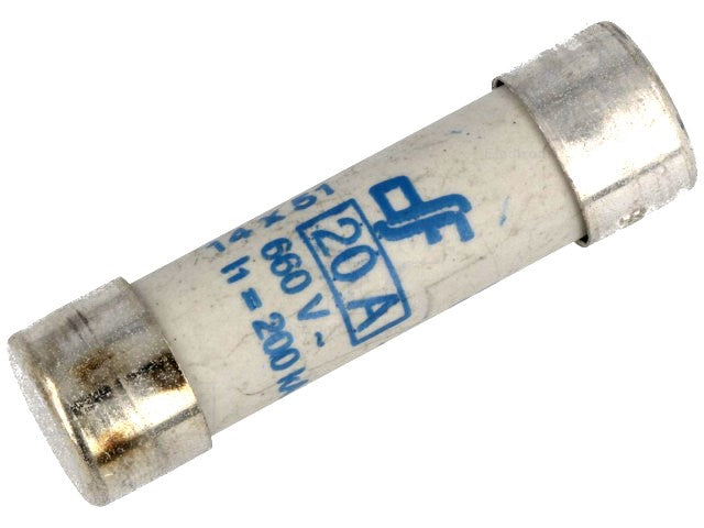 Keramisk sikring - Ø14x51mm, 25A / 690VAC