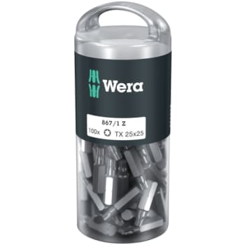 Wera bits 867/1 Z TORX 25 x 25 mm, stk.