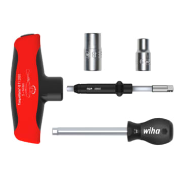 Wiha VA momentsæt 5-14 Nm 1/4", til gummikoblinger