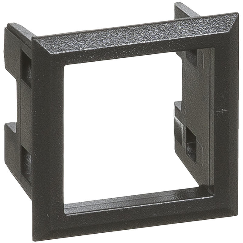 Lexcom montageramme rj45 / rj11koksgrå