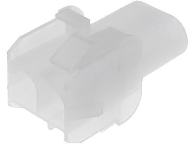 Ledning-til-ledning MLX stikhus - 1x2pol hun, 6,35mm