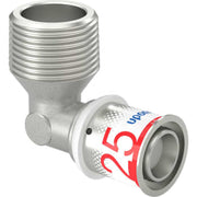 Uponor S-Press vinkel m/nippel 25-R1"MT
