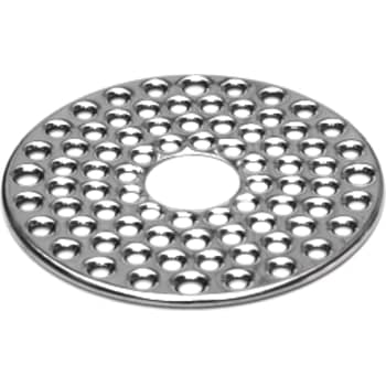 155 mm Rist med udskæring i midten