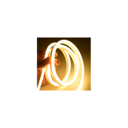 Vandtæt hvid neon fleksibel LED-strips, 5 meter, 8W/m, IP67, 12V