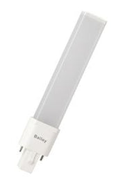 PL LED pære - 240V / 4,5W 120°, G23 sokkel (830)