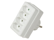 Netstikforgrener - Han til 4 x Euro hun, Hvid