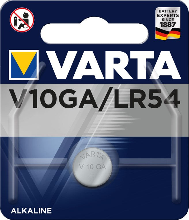BATTERI V10GA LR54 1,5V 50MAH