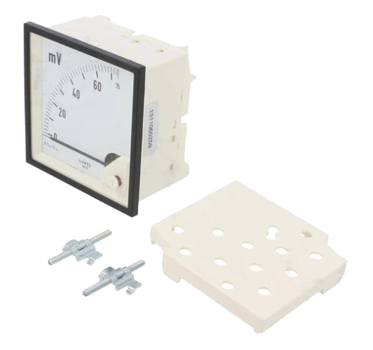 Analog DC spænding-panelmeter - 0-75mV Klasse 1.5 (96x96mm)