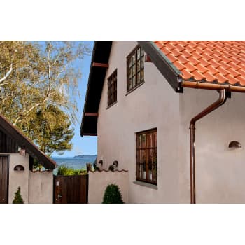 90 x 150 mm Brøndkrave kobber Plastmo