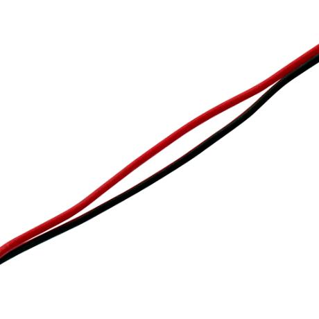DIOFLEX ledning 2x0,50mm2 sort/rød 100m