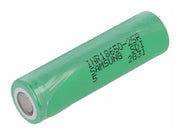 18650 LiION batteri - 3,6V / 2600mAh (20A), flattop