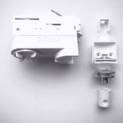 Global 3F pendeladapter m. aflastning - hvid