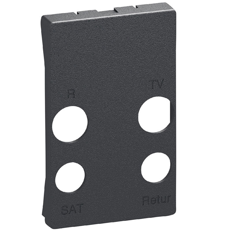 Fuga afdækning for antenneudtag 1½m koskgrå