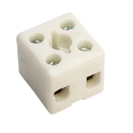 Porcelænssamlemuffe 0,5-4,0mm2 2-pol