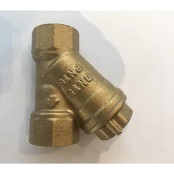 1.1/4" Snavssamler messing