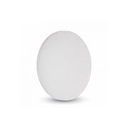 V-Tac 6W LED hvid væglampe - Rund, indirekte, IP65 udendørs, 230V, inkl. lyskilde (Erstatning for 50W)