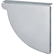 VMZINC endebund til kvartrund tagrende - 400 mm - højre