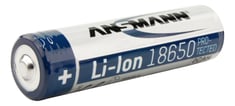 18650 med PCM Li-Ion 2600 mAh