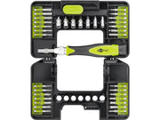 Pærcisions skruetrækkker og bitsæt (37 dele)