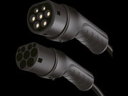 EV Ladekabel, Type 2 3-fase, 32A 22kW, m. taske (2,5m)