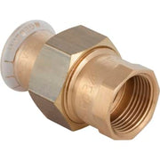 28 mm x 1" Forskruning CU muffe/muffe Mapress