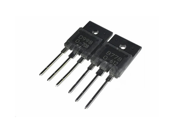 Audio Transistor-par - 2SB778 + 2SD998 (TO3P)