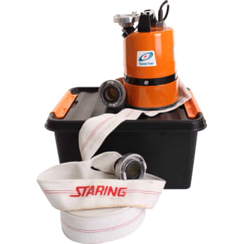 Tsurumi 1" fladsugepumpe LSC1-4S, sætbox