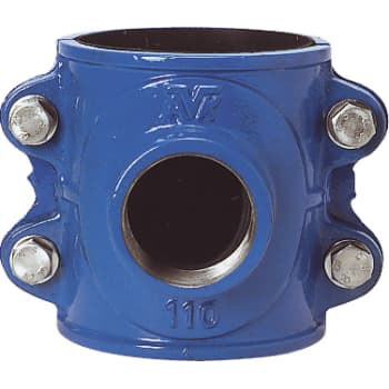 AVK 200 mm x 1.1/4" anboringsbøjle duktiljern, PN16