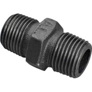 1/2" Sort brystnippel