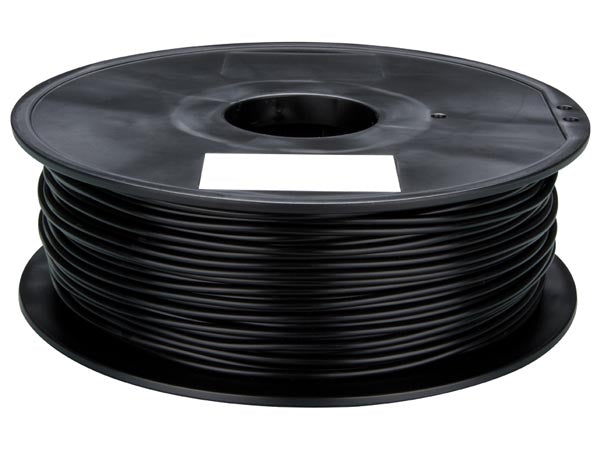 ABS+ filament - Ø1,75mm, Sort, 1kg