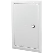 Inspektionslem IPL plast med lås 400x500 mm, hvid