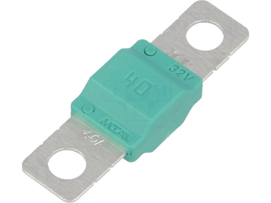 MIDIVAL autosikring - 40A, 40mm, M5 skrue