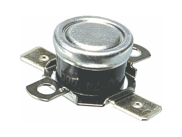 Termostat m. autoreset - NC slår fra v. 80°C, 10A