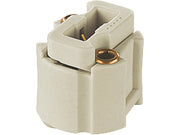 Fatning til G9 pære - Rund, skruemontage